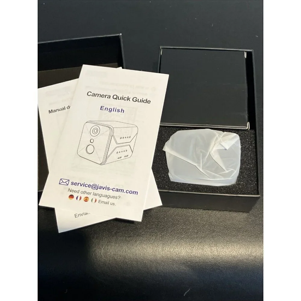 NIB Javiscam Mini Camera Security Camera, WiFi Connect, Motion & Night Detection